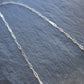 Mini Paperclip Chain Necklace, sterling silver
