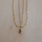 Minimalist Necklace Set, gold-filled