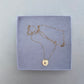 Medium Disc Necklace, gold-filled
